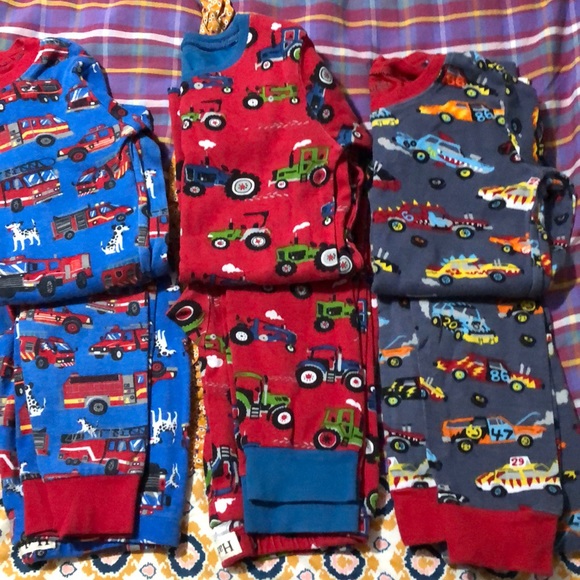 Hatley Other - Set of three Hatley size 8 pj’s